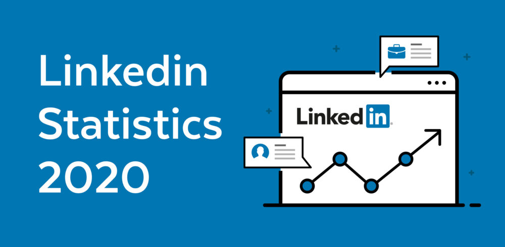 LinkedIn Statistics 2020 graphic desktop