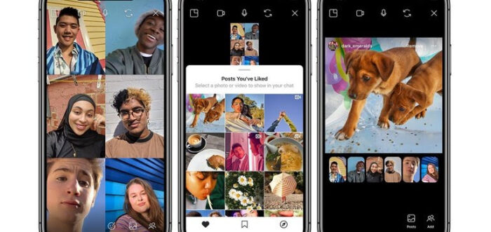 Instagrams nya funktion med video chatt