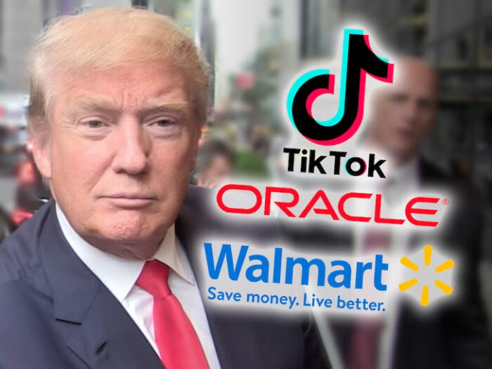 Donald Trump and TikTok, Oracle and Walmart